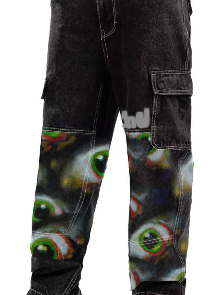 (PRE-ORDER) The EYZ "SKATECARGO" CARPENTER JEANS